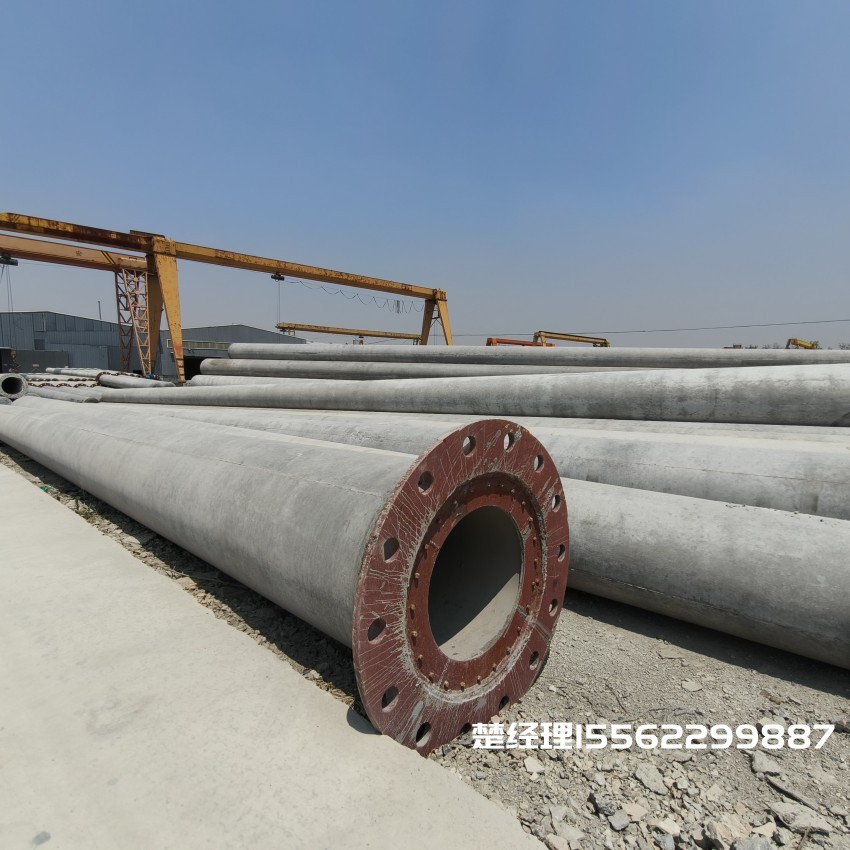 沙河口12米无拉线电杆